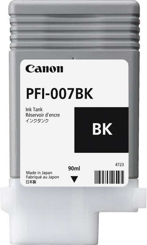 Canon PFI-007BK 90ml Negro cartucho de tinta