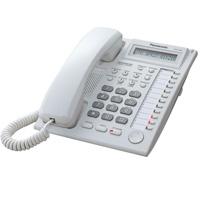 TELEFONO PANASONIC KX-T7730 HIBRIDO CON PANTALLA DE 1 LINEA, 12 TECLAS DSS Y ALTAVOZ (BLANCO) TEL-1