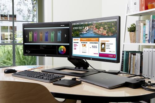 HP 2013 UltraSlim Docking Station Negro