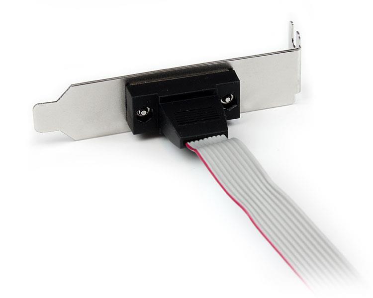 StarTech.com IDC/DB-9 IDC DB-9 Gris adaptador de cable