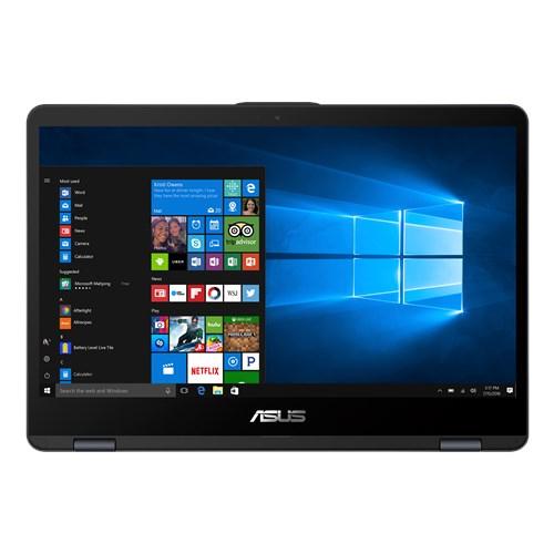 ASUS VivoBook Flip TP410UA-EC287T 2.4GHz i3-7100U 14" 1920 x 1080Pixeles Pantalla táctil Gris Híbr