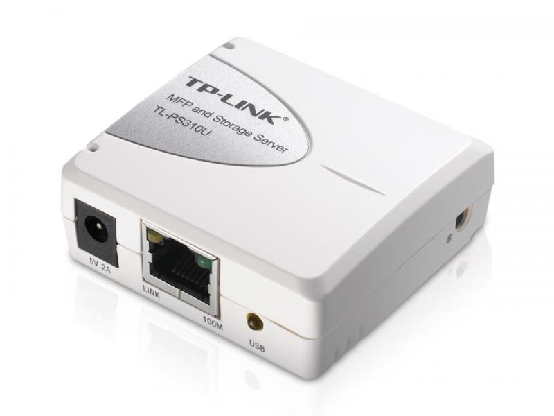 TP-LINK Single USB2.0 Port MFP and Storage Server Ethernet LAN servidor de impresión