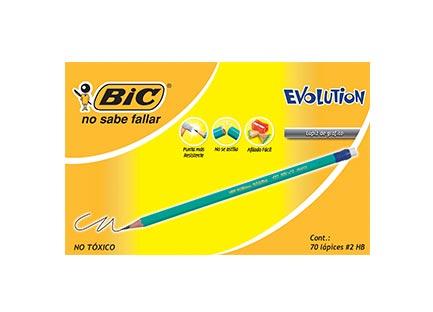 LAPIZ BIC GRAFITO CONTE EVOLUTION C/70 LCE70