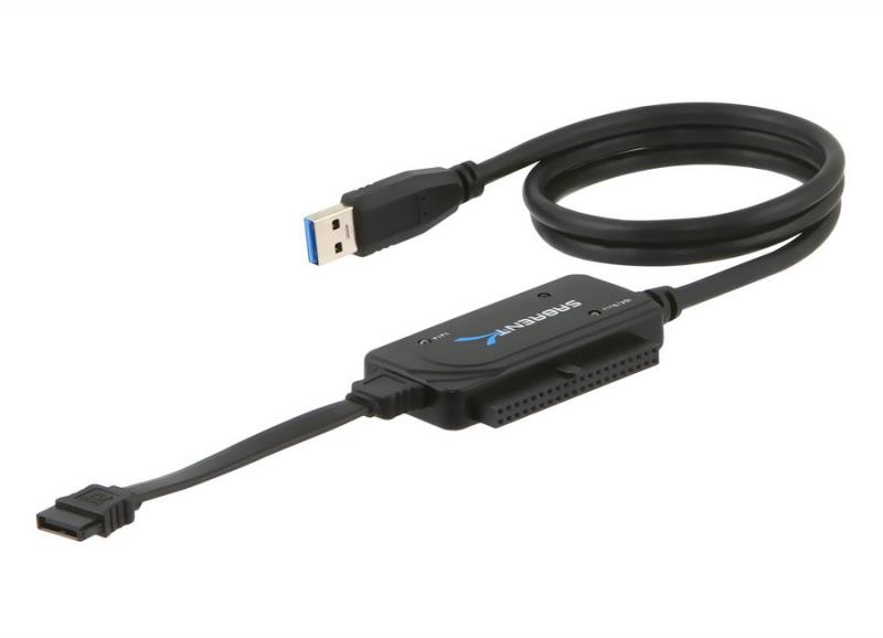 Sabrent USB 3.0 TO SATA 2.5″/3.5″/5.25″ IDE/ATA,SATA tarjeta y adaptador de interfaz