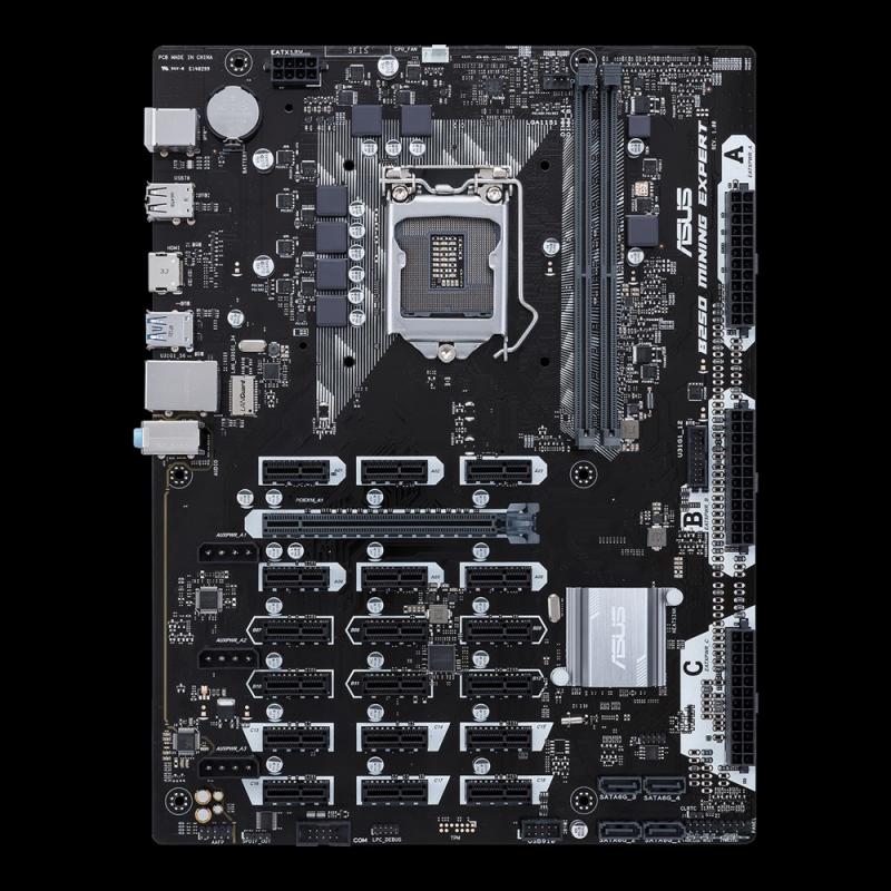ASUS B250 MINING EXPERT Intel B250 LGA 1151 (Socket H4) ATX tarjeta madre