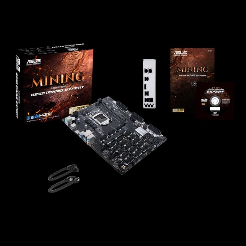 ASUS B250 MINING EXPERT Intel B250 LGA 1151 (Socket H4) ATX tarjeta madre