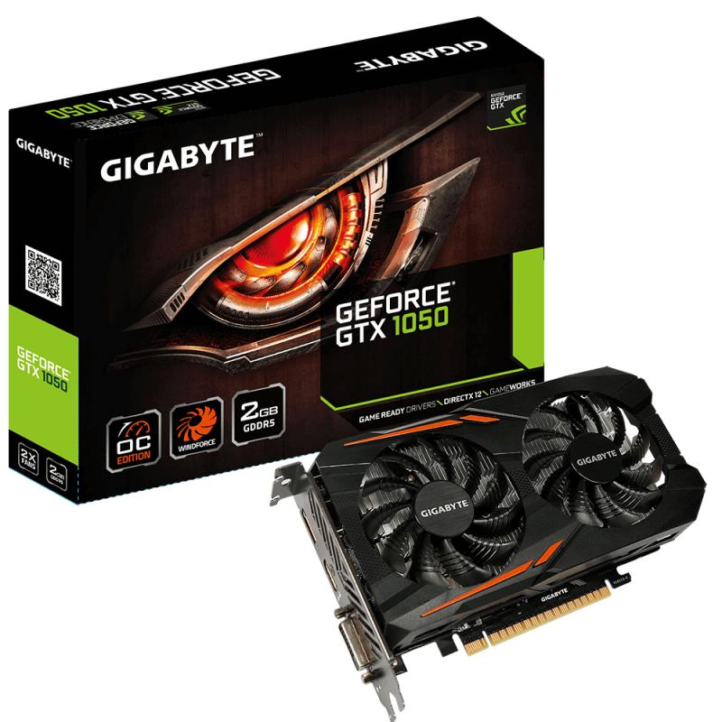 Gigabyte GeForce GTX 1050 OC GeForce GTX 1050 2GB GDDR5