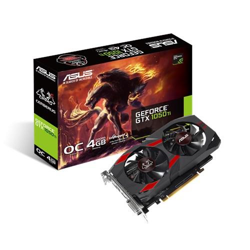 ASUS CERBERUS-GTX1050TI-O4G GeForce GTX 1050 Ti 4GB GDDR5