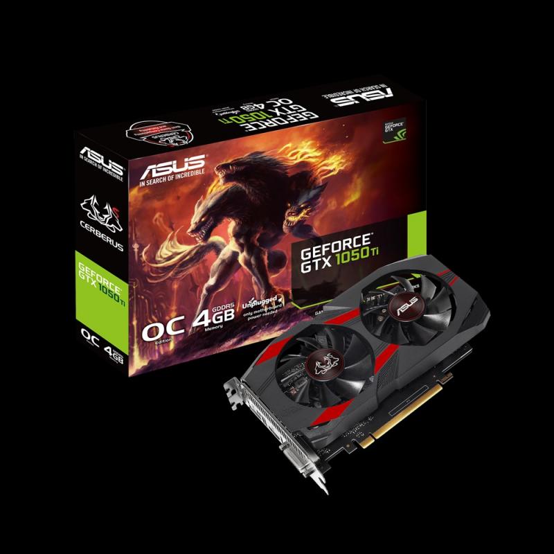 ASUS CERBERUS-GTX1050TI-O4G GeForce GTX 1050 Ti 4GB GDDR5