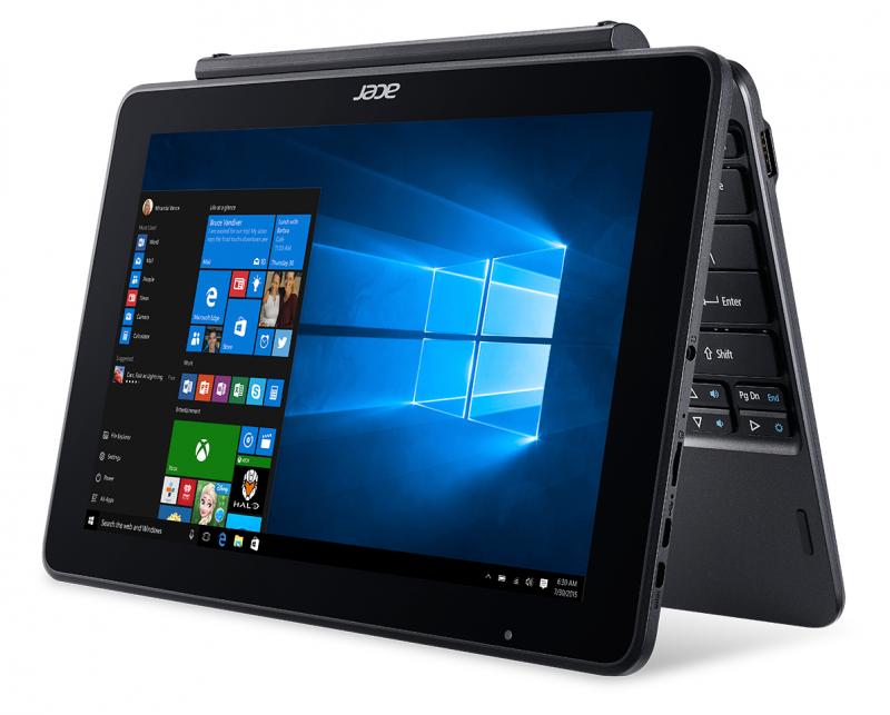 Acer One 10 S1003-1622 1.44GHz x5-Z8350 10.1" 1280 x 800Pixeles Pantalla táctil Negro Híbrido (2-e