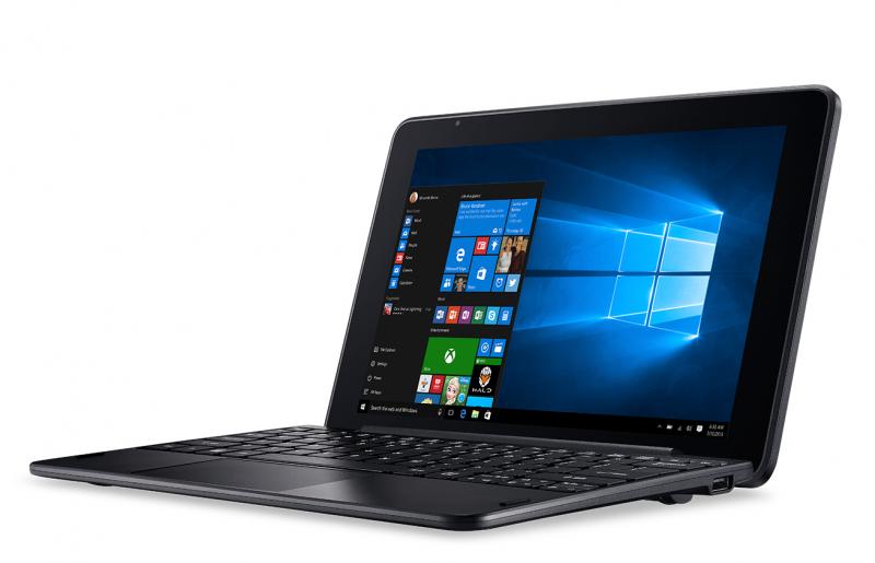 Acer One 10 S1003-1622 1.44GHz x5-Z8350 10.1" 1280 x 800Pixeles Pantalla táctil Negro Híbrido (2-e