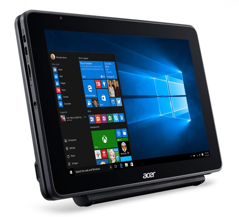 Acer One 10 S1003-1622 1.44GHz x5-Z8350 10.1" 1280 x 800Pixeles Pantalla táctil Negro Híbrido (2-e