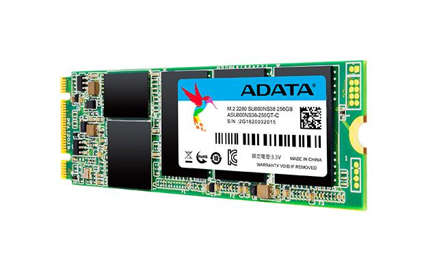 ADATA ASU800NS38-256GT-C 256GB M.2 Serial ATA III unidad de estado sólido