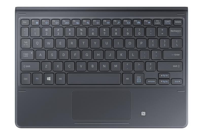 Samsung Galaxy Book 10.6 1GHz m3-7Y30 10.6" 1920 x 1280Pixeles Pantalla táctil Negro Híbrido (2-en