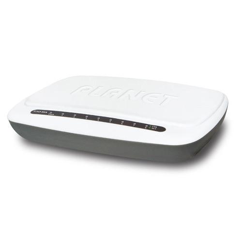 Planet GSD-804 Unmanaged network switch L2 Gigabit Ethernet (10/100/1000) Blanco dispositivo de rede