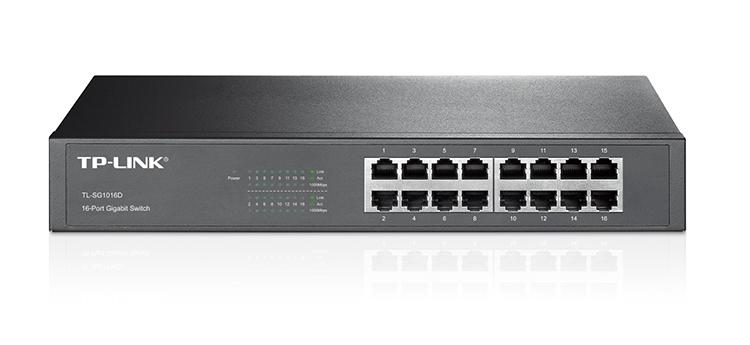 TP-LINK 16-Port Gigabit Desktop/Rackmount Switch Unmanaged network switch