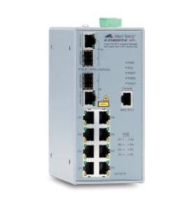 Allied Telesis AT-IFS802SP / POE (W) -80 Managed network switch Gigabit Ethernet (10/100/1000) Energ