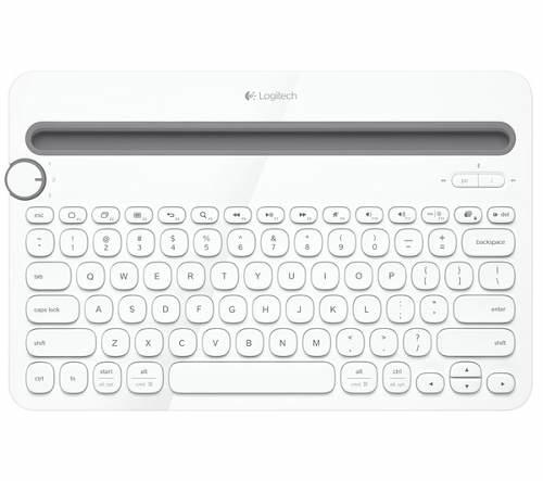 Logitech K480 Bluetooth Blanco teclado para móvil