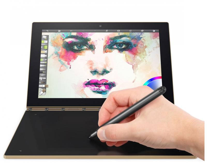 Lenovo Yoga Book 1.44GHz x5-Z8550 10.1" 1920 x 1200Pixeles Pantalla táctil Negro Híbrido (2-en-1)