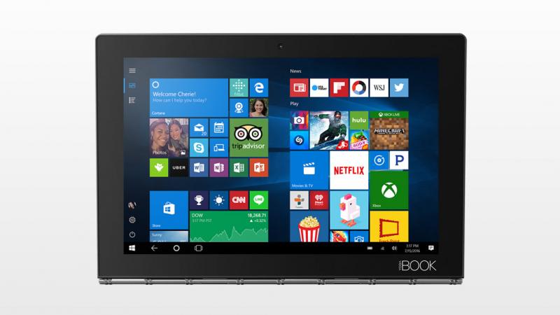 Lenovo Yoga Book 1.44GHz x5-Z8550 10.1" 1920 x 1200Pixeles Pantalla táctil Negro Híbrido (2-en-1)