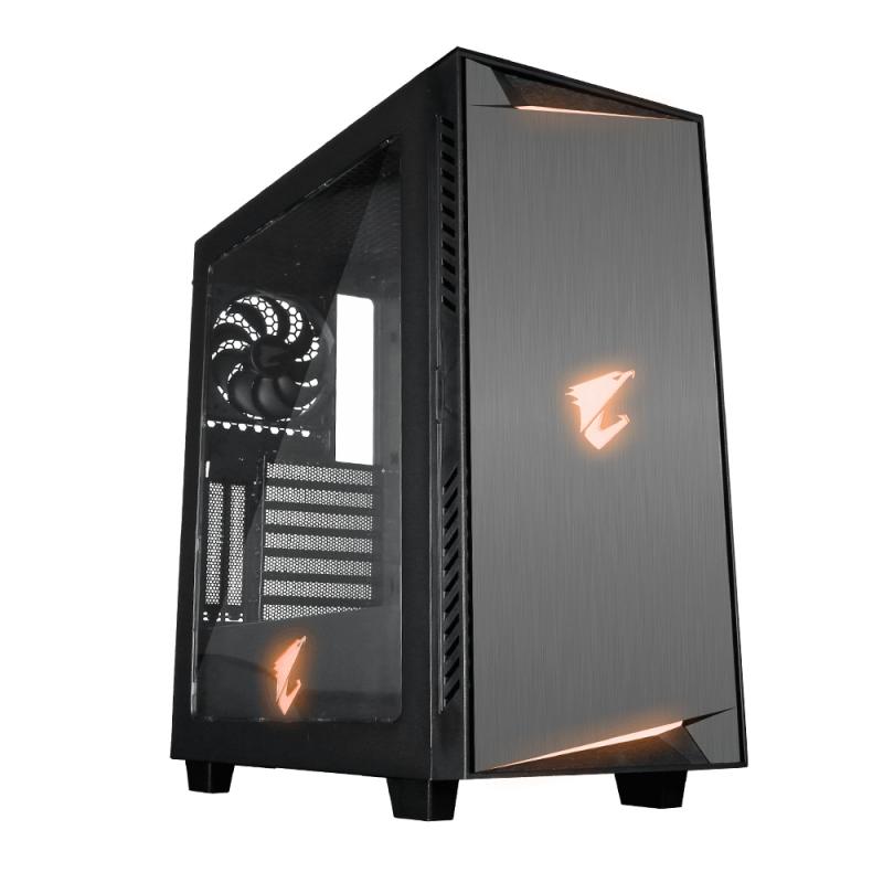 Gigabyte Aorus AC300W ATX Midi-Tower Negro gabinete de computadora
