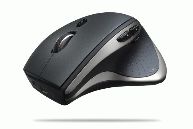 Logitech Performance Mouse MX RF inalámbrico Laser Negro ratone