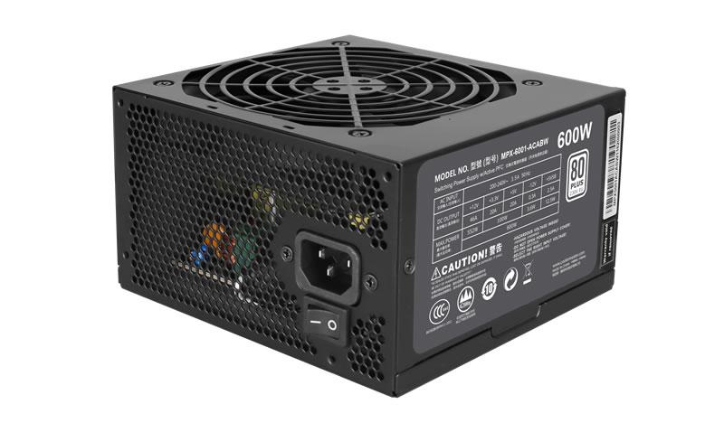 Cooler Master MasterWatt Lite 600 600W ATX Negro unidad de fuente de alimentación