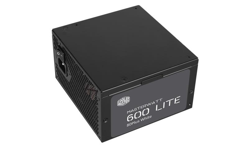 Cooler Master MasterWatt Lite 600 600W ATX Negro unidad de fuente de alimentación