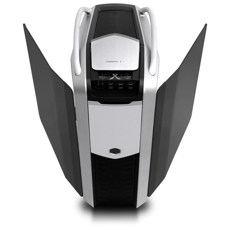 Cooler Master Cosmos II Ultra Tower Negro, Plata gabinete de computadora