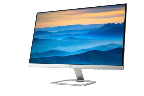 HP 27es 27" Full HD LED Negro, Plata pantalla para PC
