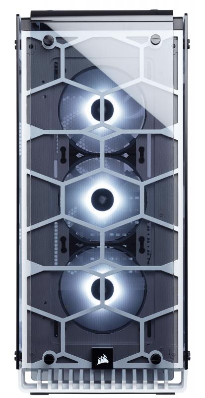 Corsair Crystal 570X Midi-Tower Blanco gabinete de computadora