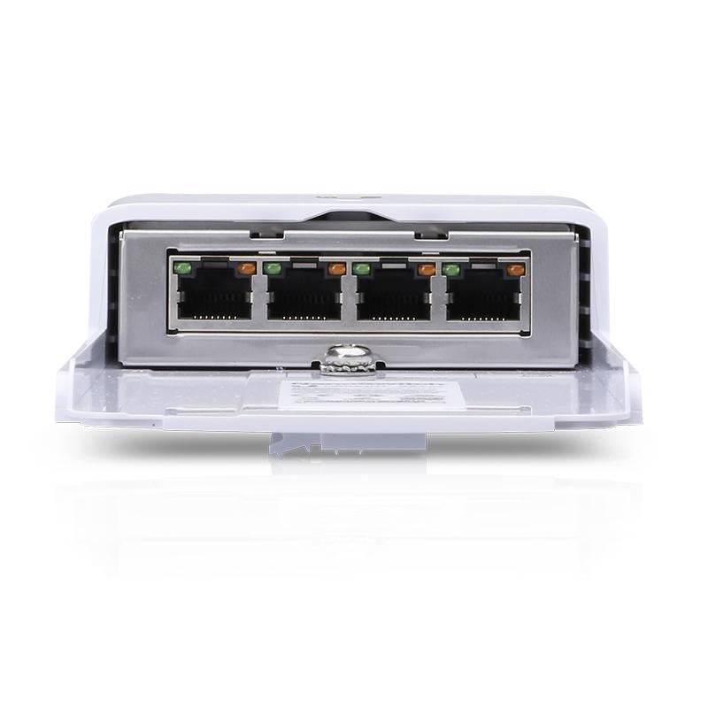 Ubiquiti Networks NanoSwitch Gigabit Ethernet (10/100/1000) Energía sobre Ethernet (PoE) Blanco