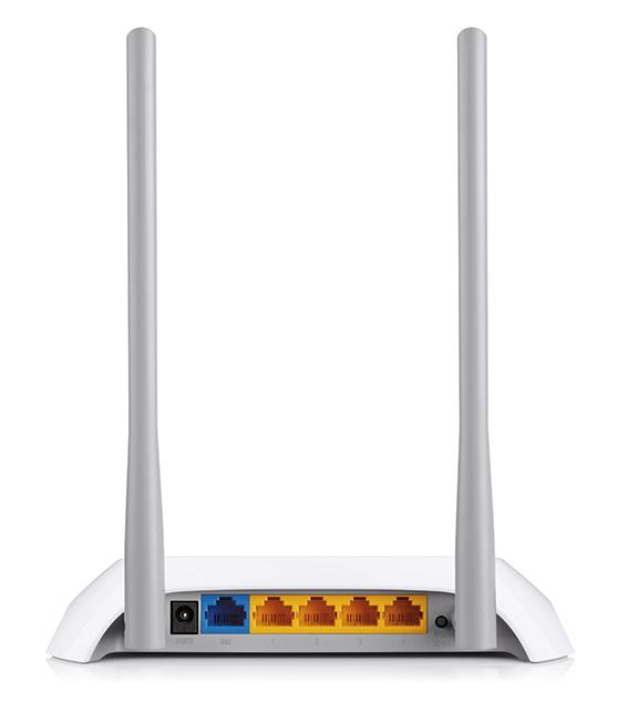 TP-LINK TL-WR840N Single-band (2.4 GHz) Fast Ethernet Gris, Blanco enrutador inalámbrico