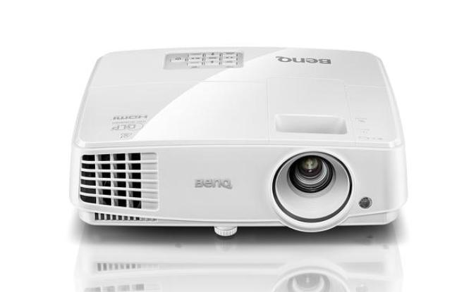 Benq MS524 Portable projector 3200lúmenes ANSI DLP SVGA (800x600) 3D Blanco video proyector