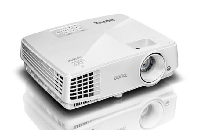 Benq MS524 Portable projector 3200lúmenes ANSI DLP SVGA (800x600) 3D Blanco video proyector