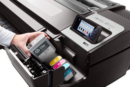 HP Designjet T1700 44-in Color 2400 x 1200DPI Inyección de tinta térmica 1118 x 1676 impresora de 