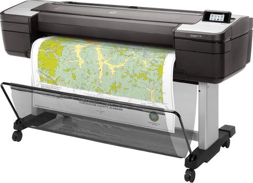HP Designjet T1700 44-in Color 2400 x 1200DPI Inyección de tinta térmica 1118 x 1676 impresora de 