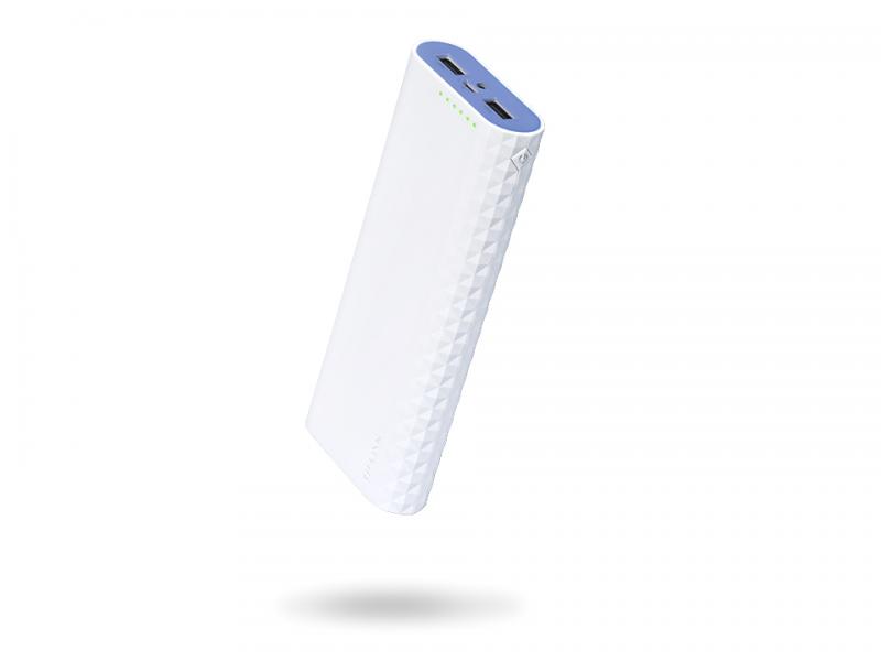 TP-LINK TL-PB20100 20100mAh Azul, Color blanco batería externa