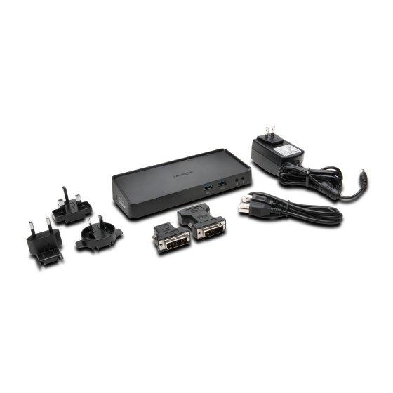 Kensington SD3600 USB 3.0 (3.1 Gen 1) Type-B Negro