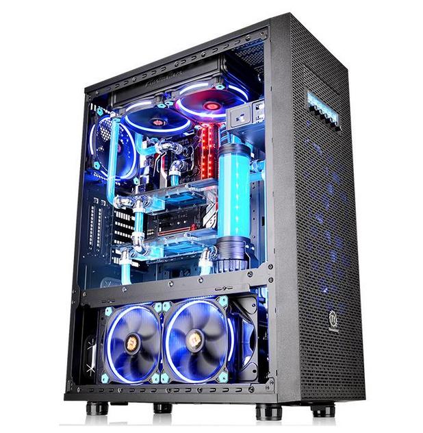 Thermaltake Core X71 TG Edition Full-Tower Negro gabinete de computadora