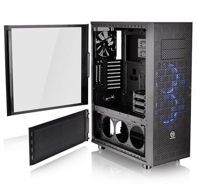 Thermaltake Core X71 TG Edition Full-Tower Negro gabinete de computadora