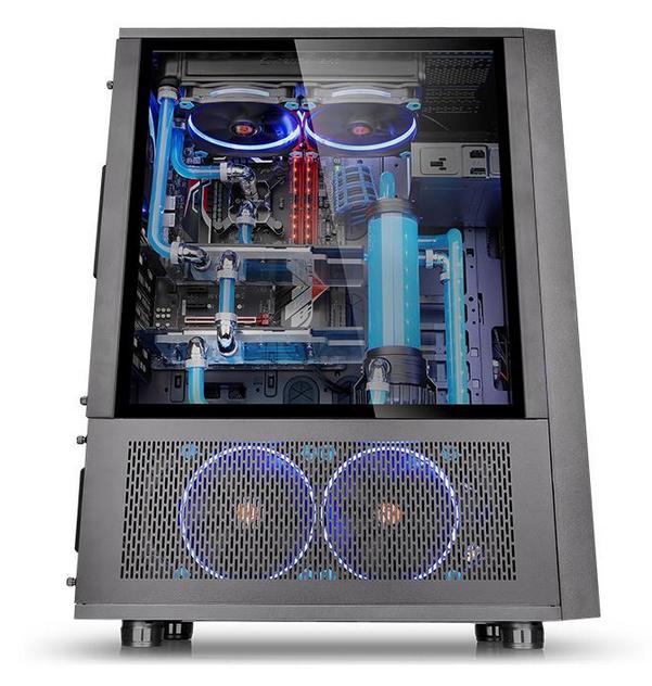 Thermaltake Core X71 TG Edition Full-Tower Negro gabinete de computadora