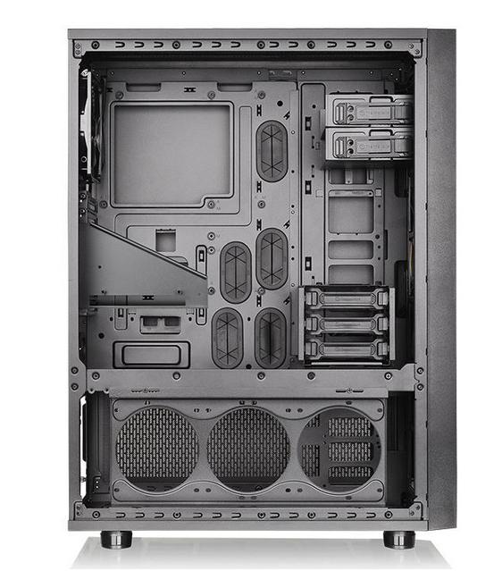 Thermaltake Core X71 TG Edition Full-Tower Negro gabinete de computadora