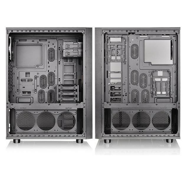 Thermaltake Core X71 TG Edition Full-Tower Negro gabinete de computadora