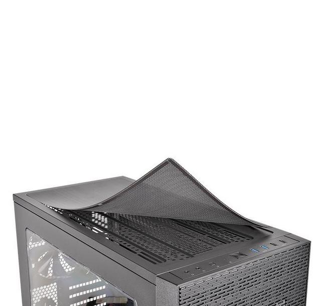 Thermaltake Core X71 TG Edition Full-Tower Negro gabinete de computadora