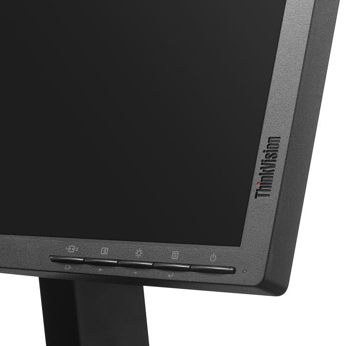 Lenovo ThinkVision T2254p 22" WSXGA+ LED Flat screen Negro pantalla para PC