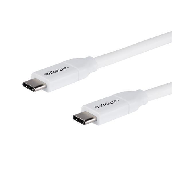 StarTech.com Cable de 2m USB-C a USB-C con capacidad para Entrega de Alimentación de 5A - USB TipoC
