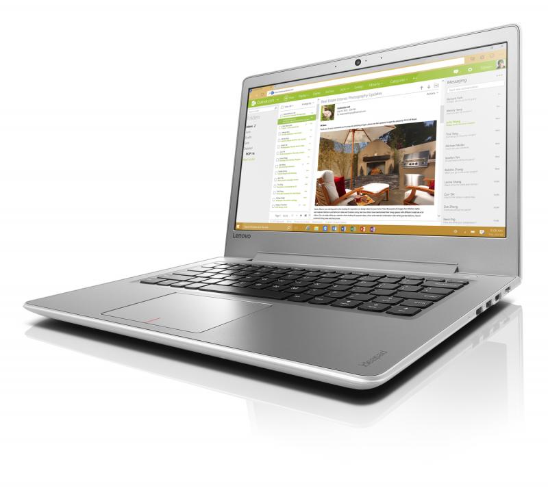 Lenovo IdeaPad 510s Blanco Portátil 35.6 cm (14") 1366 x 768 Pixeles 2.3 GHz Intel® Core™ i5 de 