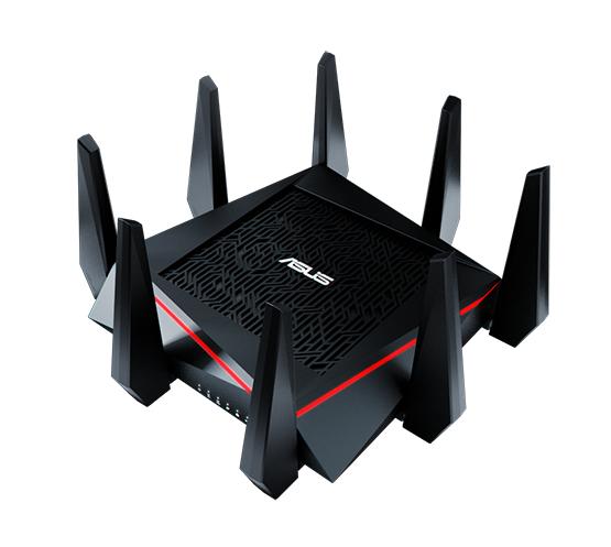 ASUS RT-AC5300 Tri-band (2.4 GHz / 5 GHz / 5 GHz) Gigabit Ethernet Negro enrutador inalámbrico