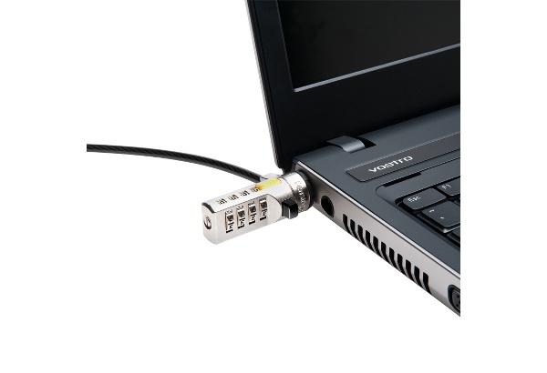 Kensington K67819WW Negro, Amarillo cable antirrobo